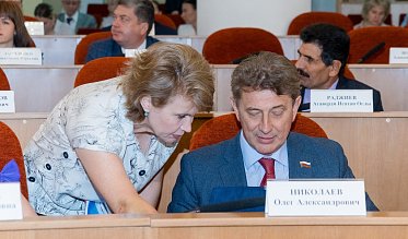 Заседание Законодательного Собрания Оренбургской области